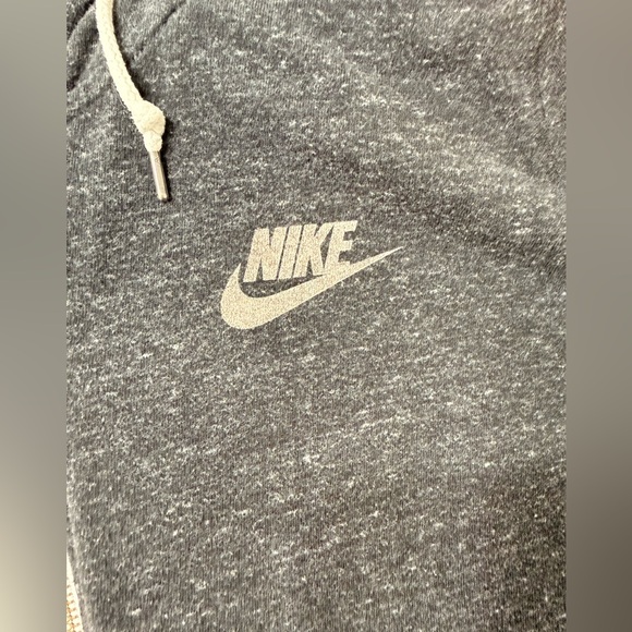 Nike Women’s Gray Zip-Up Hoodie Sweater - Picture 3 of 4